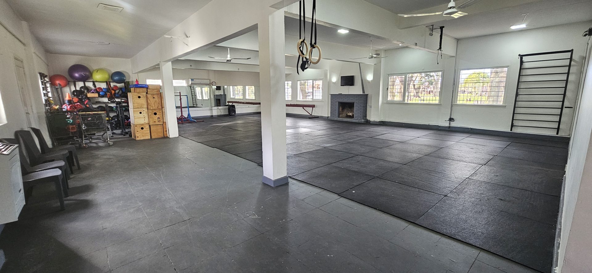 Instalaciones del gimnasio de ALMA Mar del Plata